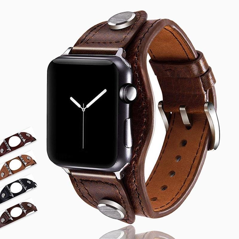 Squarecovers1_1be23e0a-9a10-4c56-a656-85762eb98a53.jpg Cuff wrap Bracelets Leather Band Silver Buckle I Bracelet 7 6 5 - Image 1